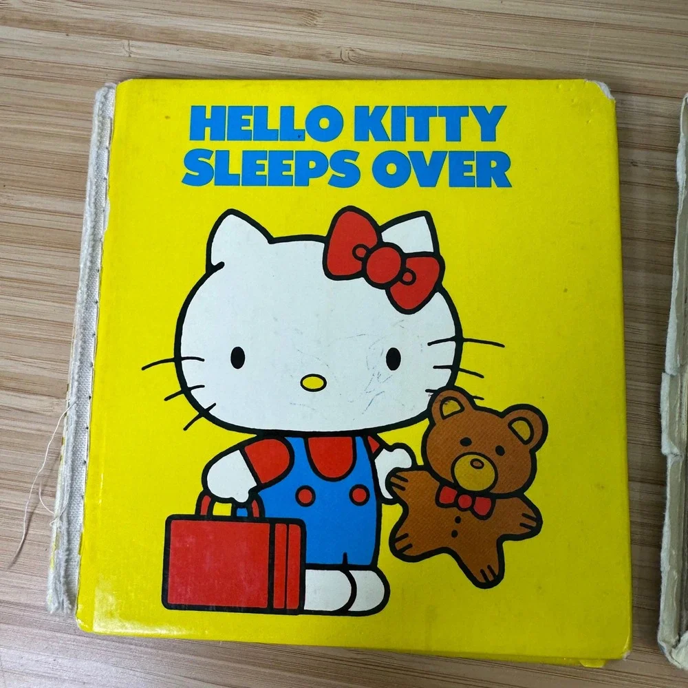 Vintage 1982 Sanrio Hello Kitty and‎ My Melody Board Books Lot READ